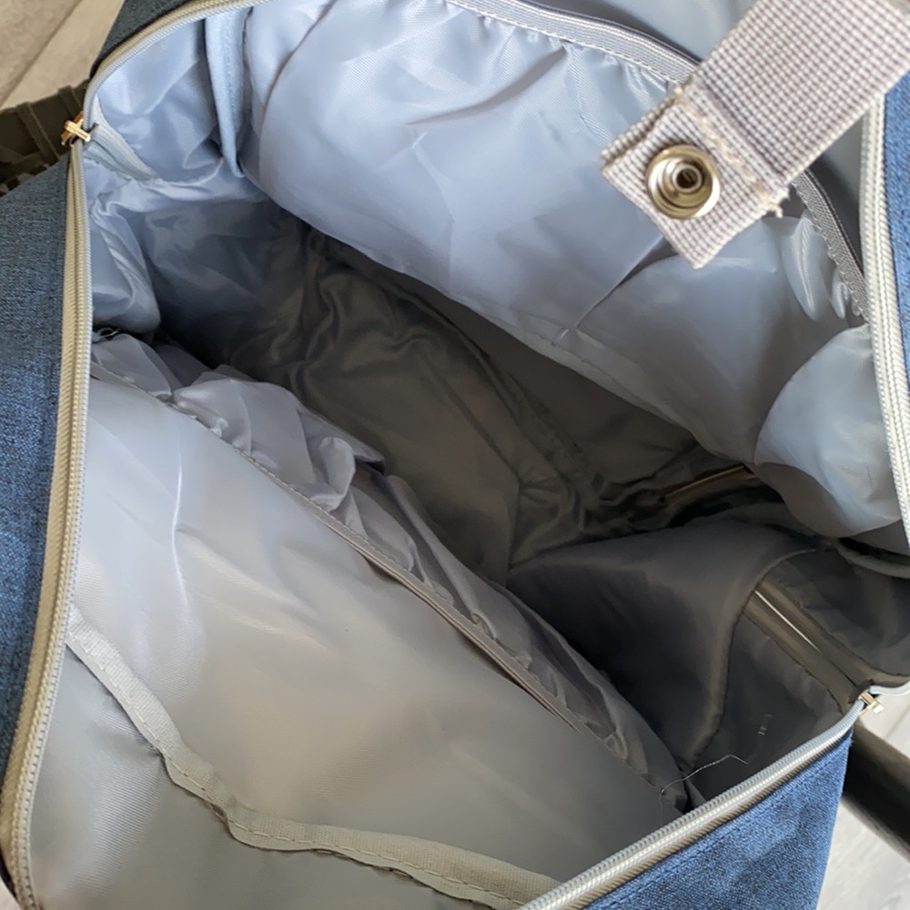 Blue Diaper Backpack Bag ๐ผ - Picture 3 of 5